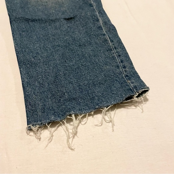 Zara TRF Womens Size 6 Classic Denim Straight Jeans - Picture 7 of 14